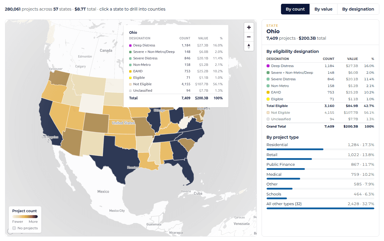 NMTC Map